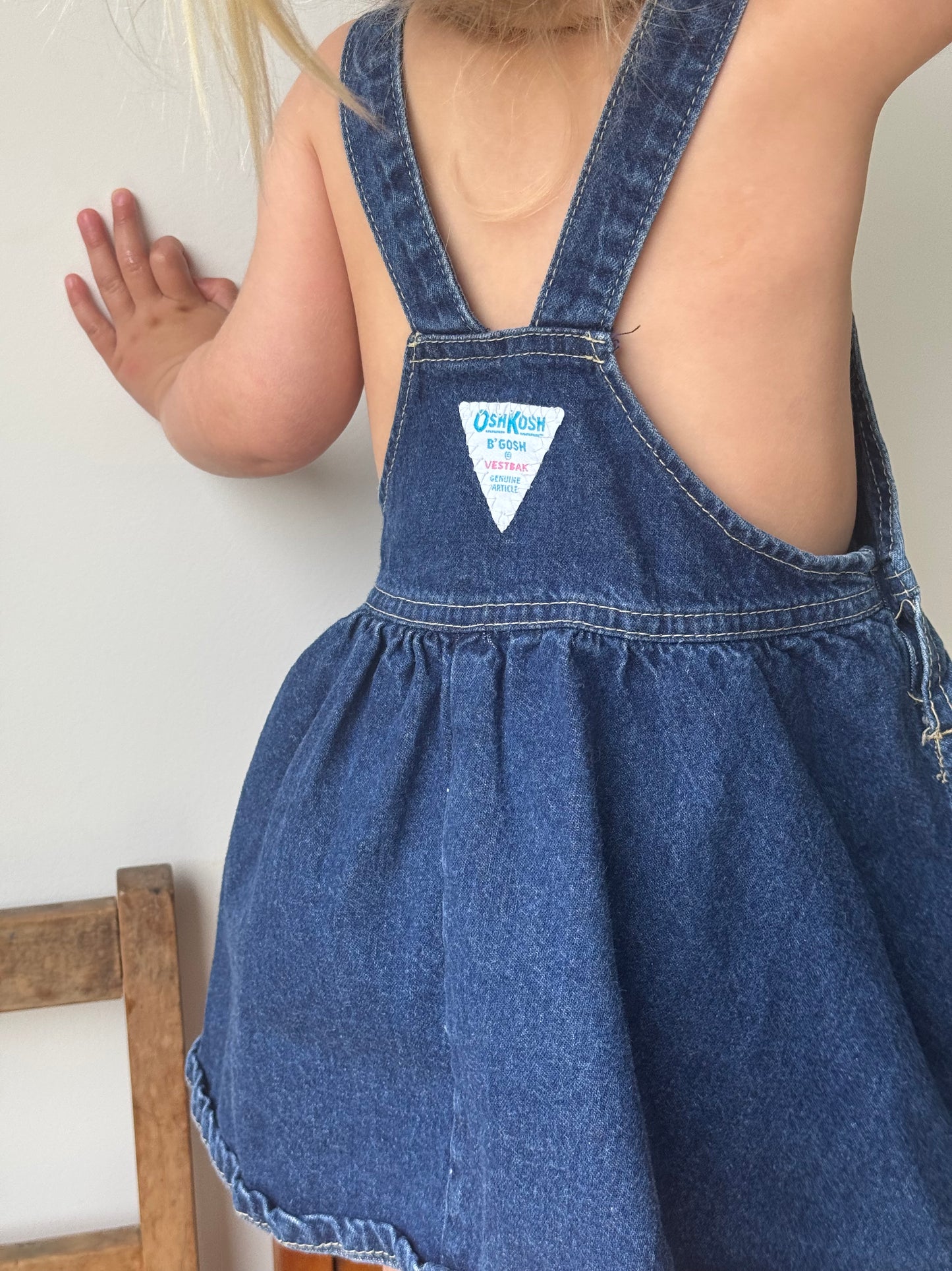 denim Oshkosh dress - 2/3Y