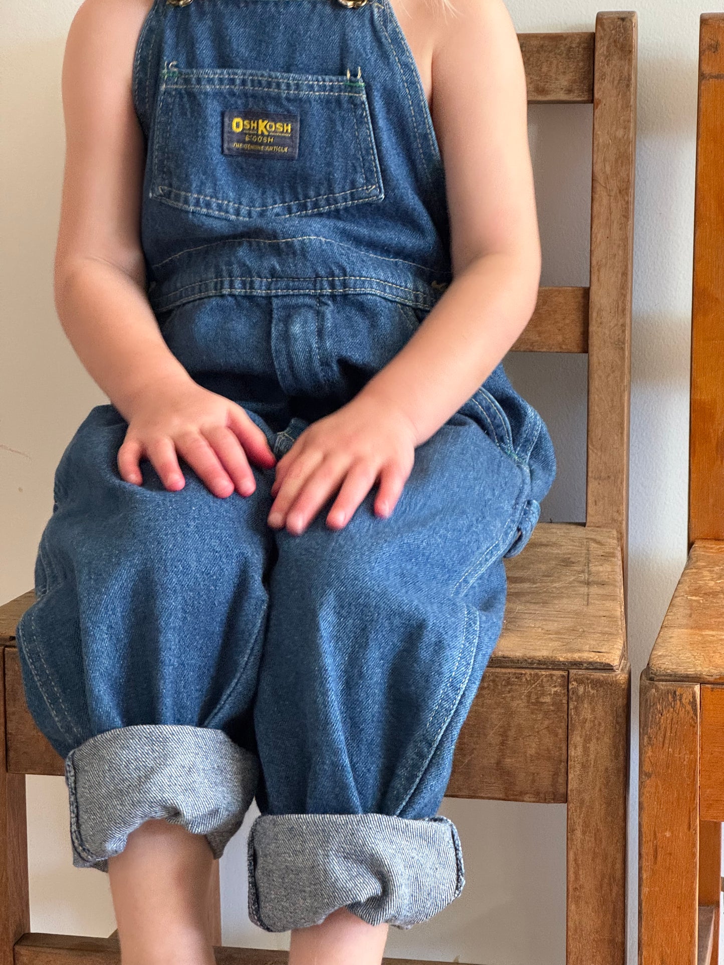 Classic denim Oshkosh overalls - 4+