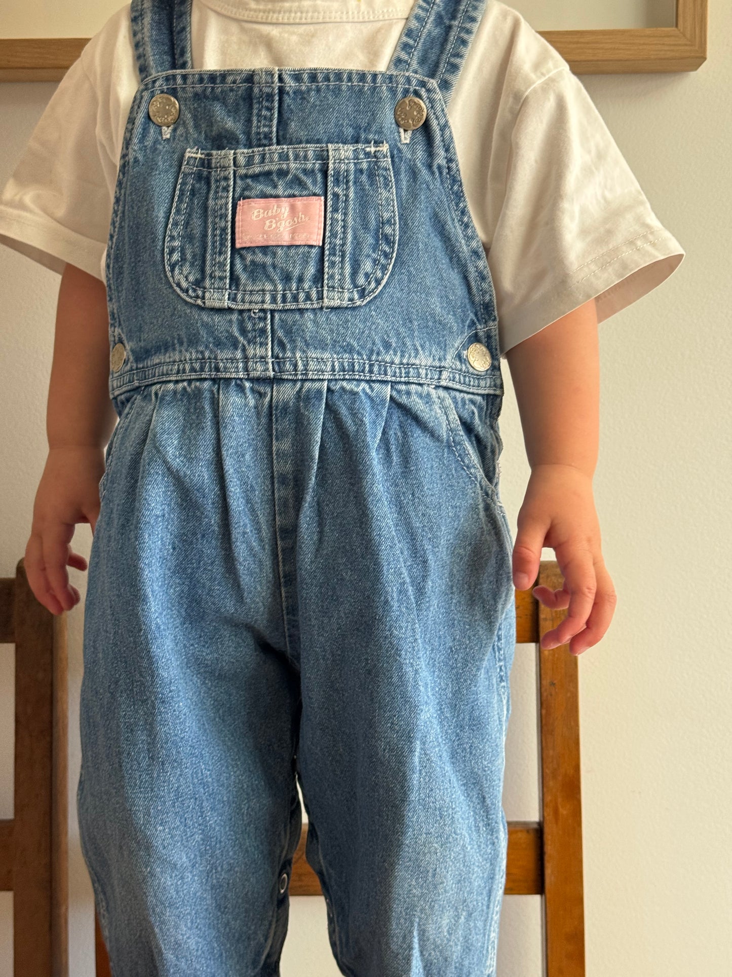 denim Oshkosh overalls - 12m