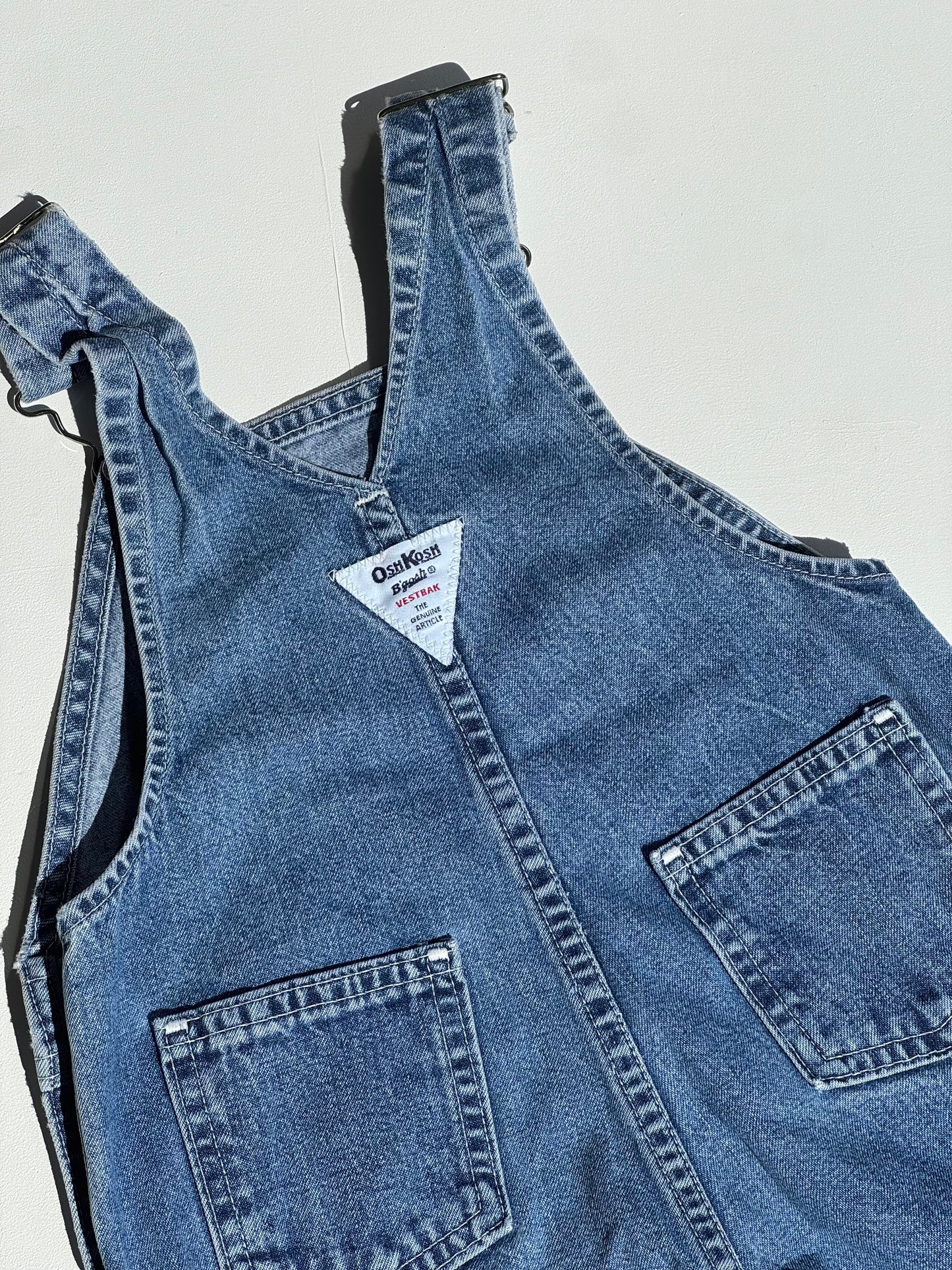 denim Oshkosh overalls - 18m