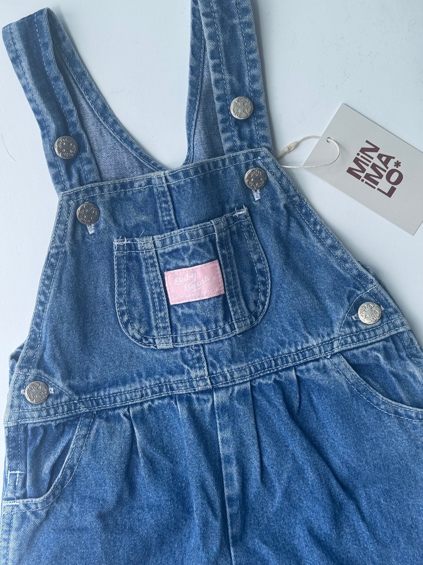 denim Oshkosh overalls - 12m