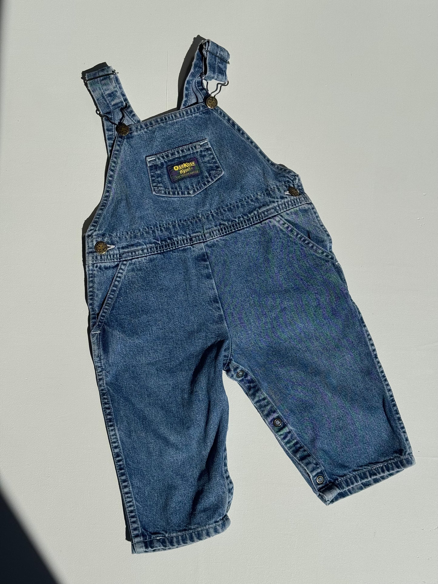 denim Oshkosh overalls - 18m