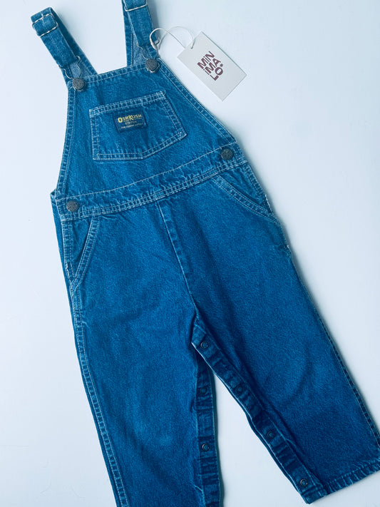 classic denim Oshkosh overalls - 2Y