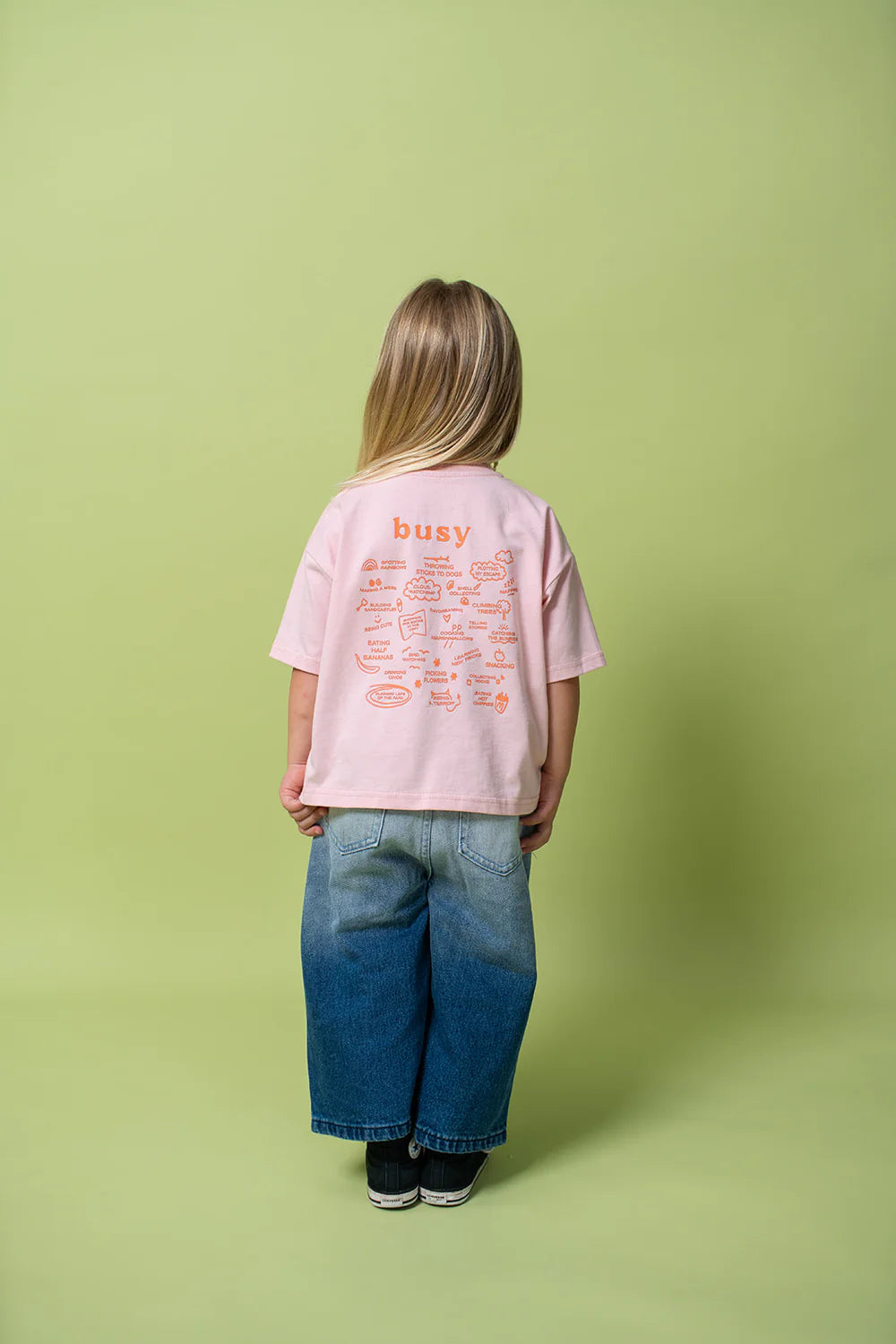 Busy Tee - Sunset Pink