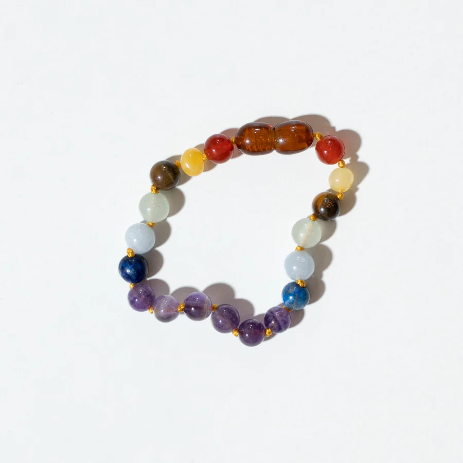 Charkra | baltic amber bracelet 14cm