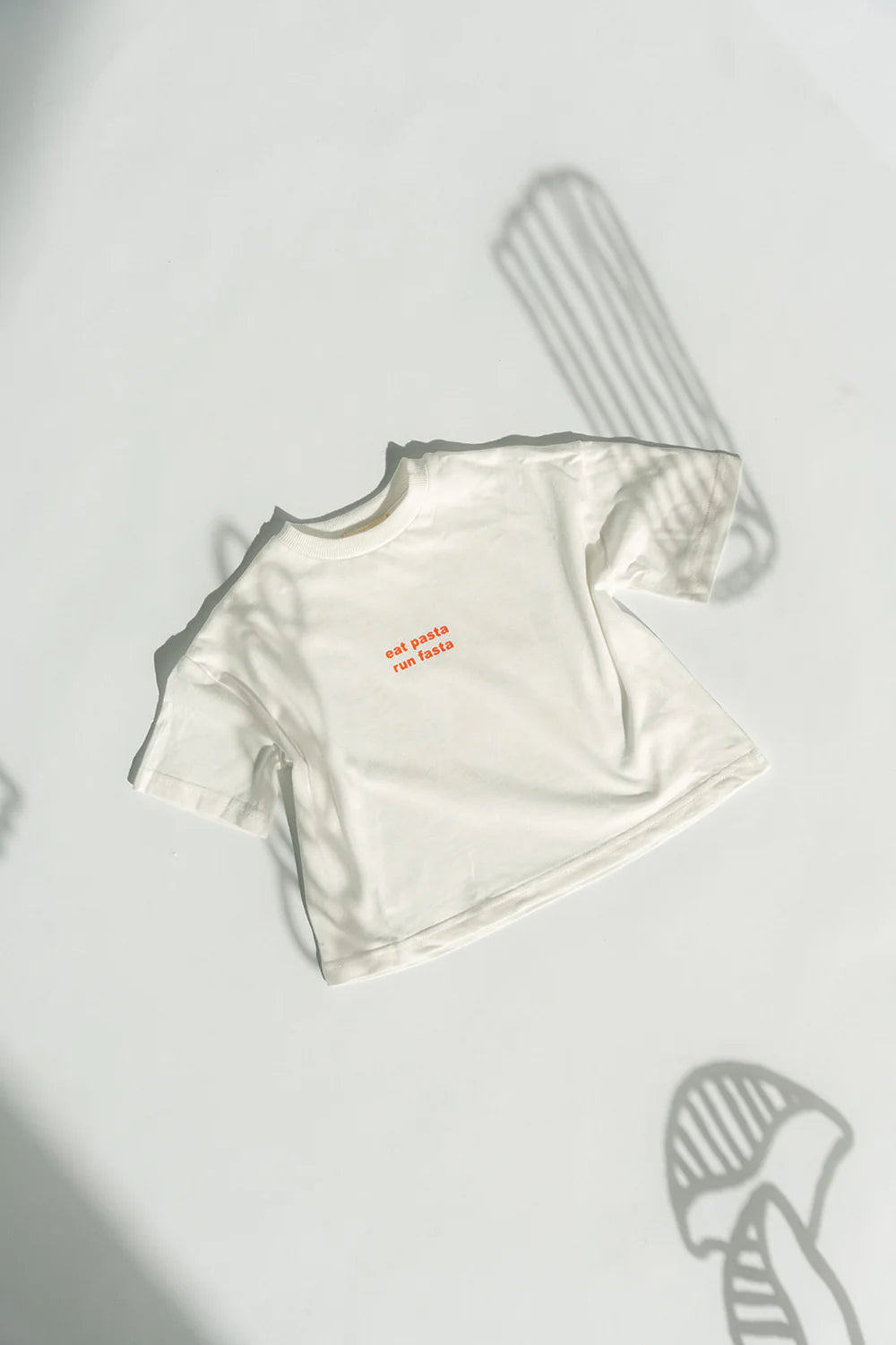 Pasta Tee - White